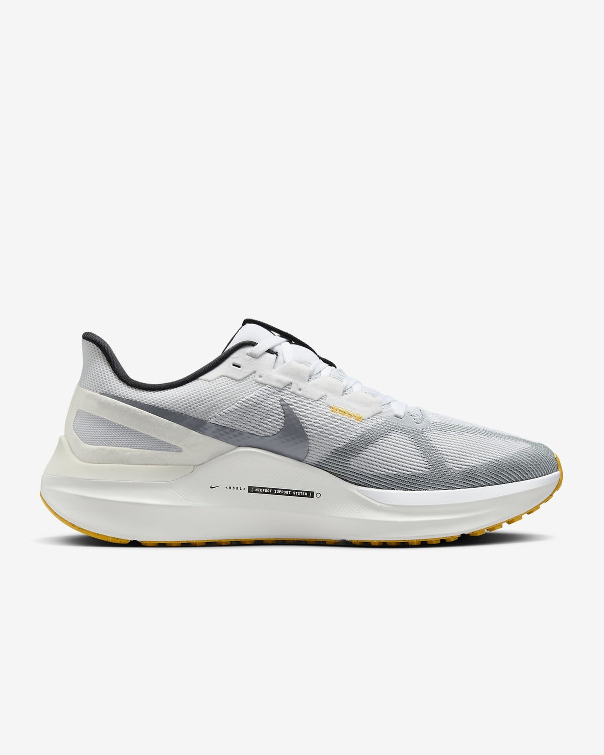 DJ7883-110 Nike Structure 25 White Laser Orange Smoke Grey Black (Men's)