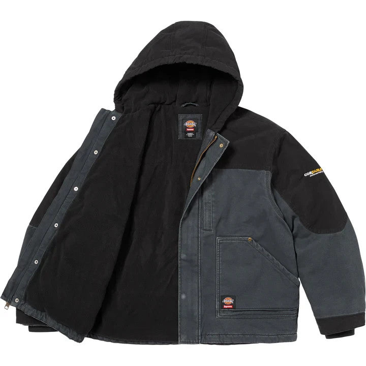 Supreme Dickies Cordura Hooded Work Jacket Black