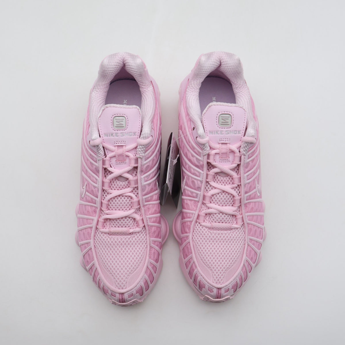 AR3566-603 Nike Shox TL "Pink Foam/Metallic Silver" (Women's)