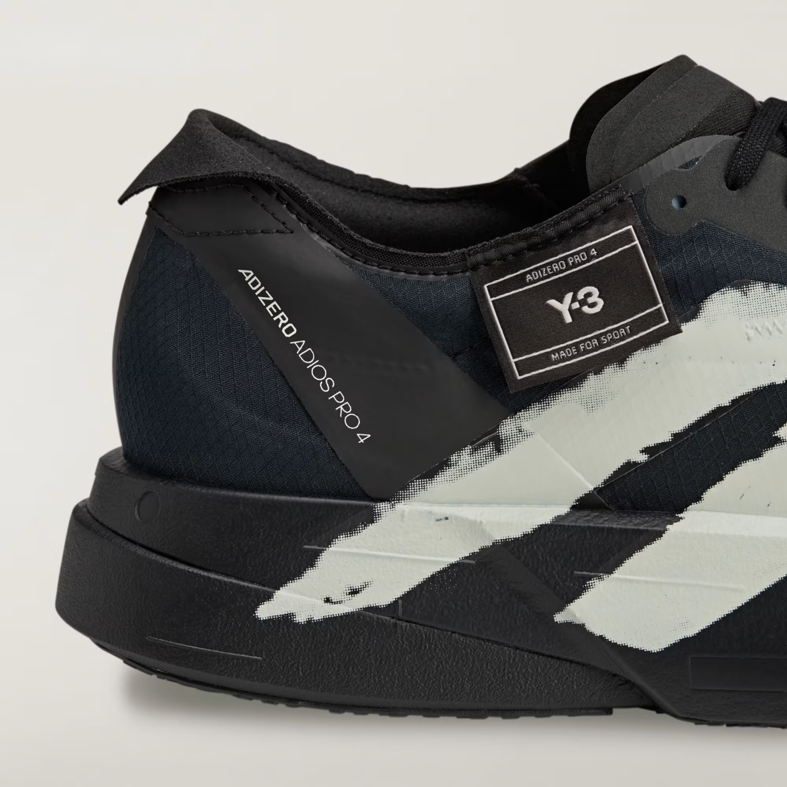 JR6655 adidas Y-3 Adios Pro 4 Black Off White (Men's)