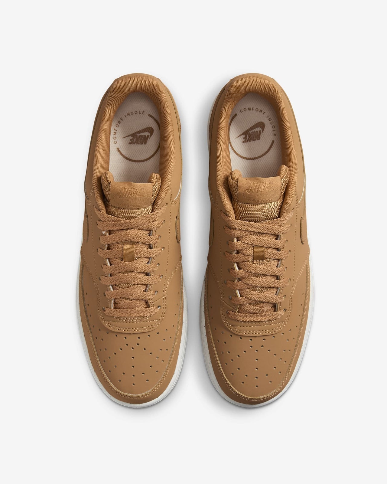 HJ4031-200 Nike Court Vision Low Flax Sail (Men's)