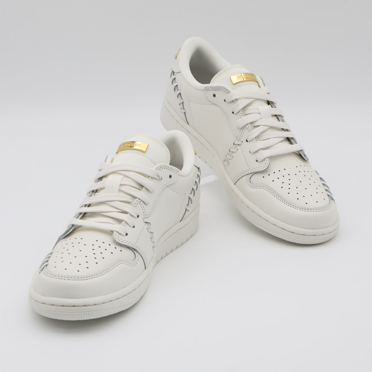 FN5032-100 Nike Air Jordan 1 Low Method Of Make White Gold (Women's)