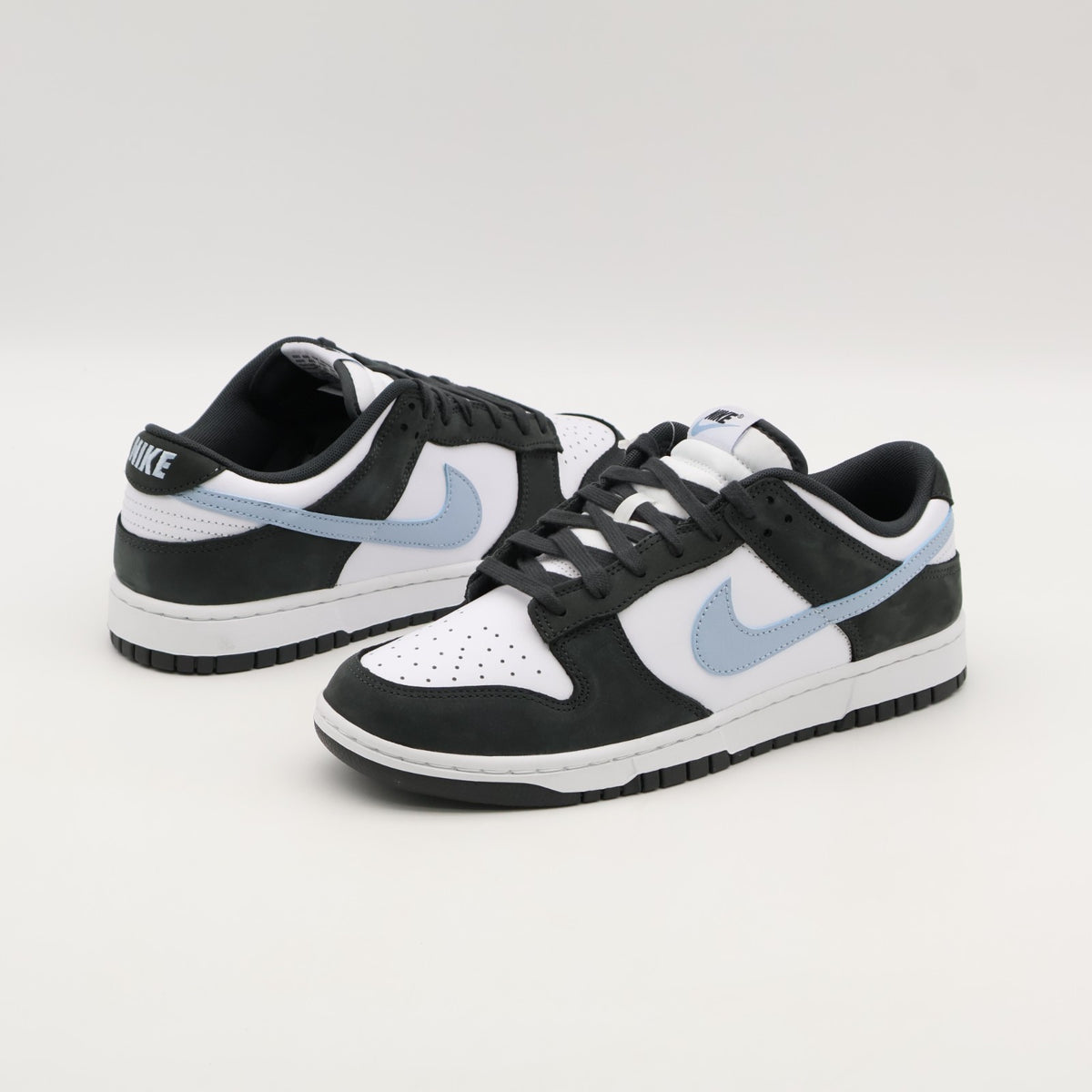 IB3079-100 Nike Dunk Low White Anthracite Light Armory Blue (Men's)