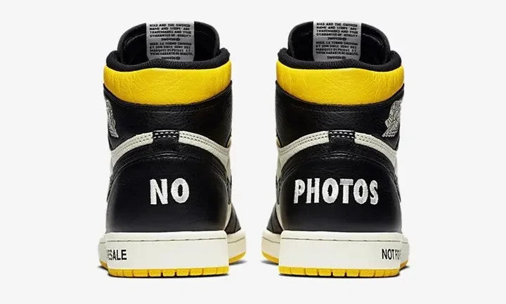 861428-107 Nike Air Jordan 1 Retro High (NOT FOR RESALE) Varsity Maize (Men's)