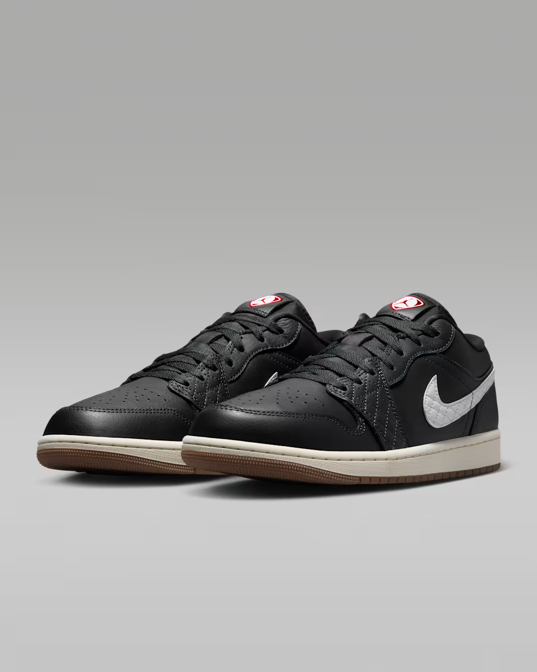 IO2047-001 Nike Air Jordan 1 Low SE "Off Noir/University Red" (Men's)