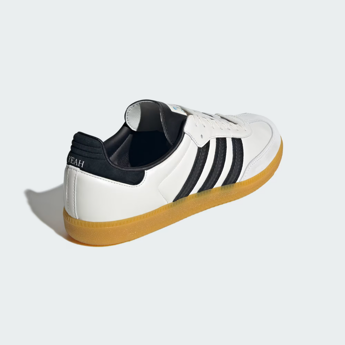 KJ1455 adidas Originals Samba OG Off White Core Black Preloved Yellow (Men's)