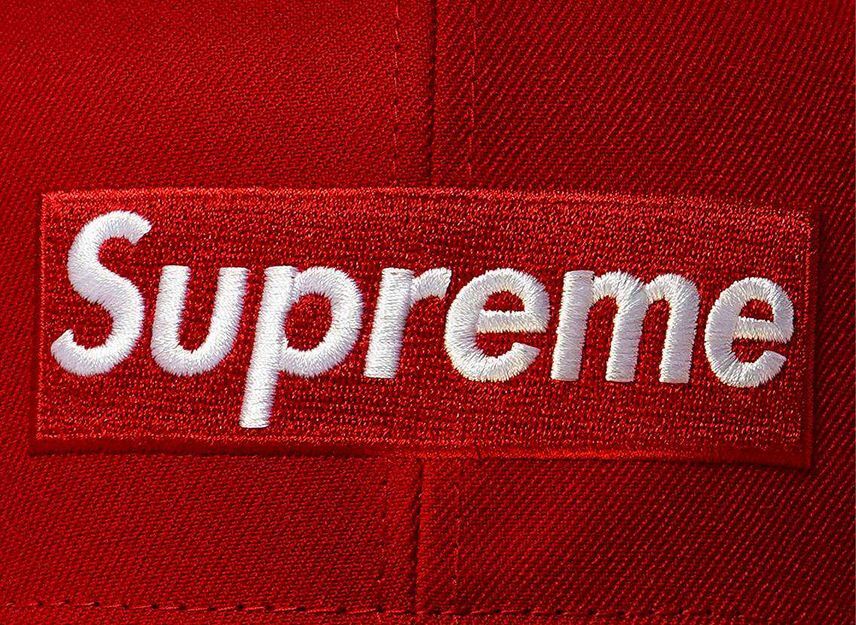 Supreme Box Logo Mesh Back New Era Red (22SS)