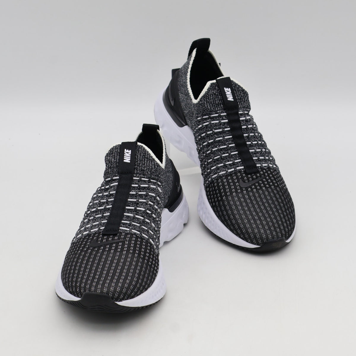 CJ0280-002 Nike React Phantom Run Flyknit 2 Black White (Women's)