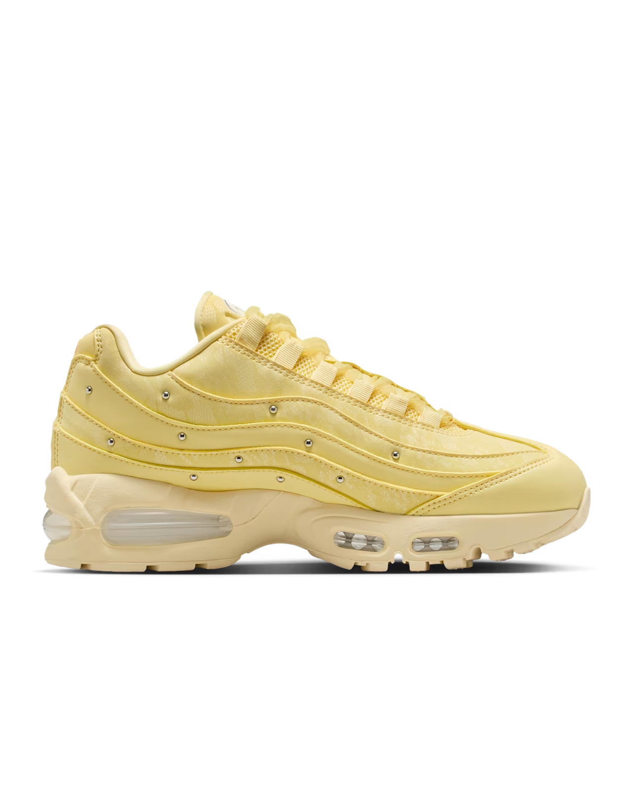 IQ3444-722 Nike Air Max 95 Soft Yellow Alabaster (Women's)