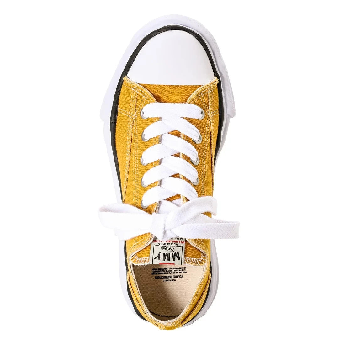 A01FW702-YELLOW Maison MIHARA YASUHIRO PETERSON Original Sole Canvas (Men's)