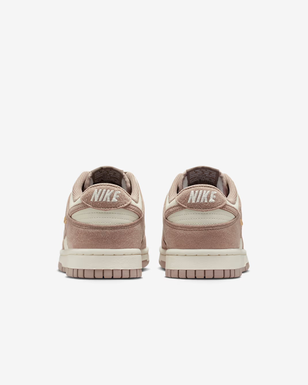 IB4417-105 Nike Dunk Low Malt Gold Mini Swoosh (Women's)