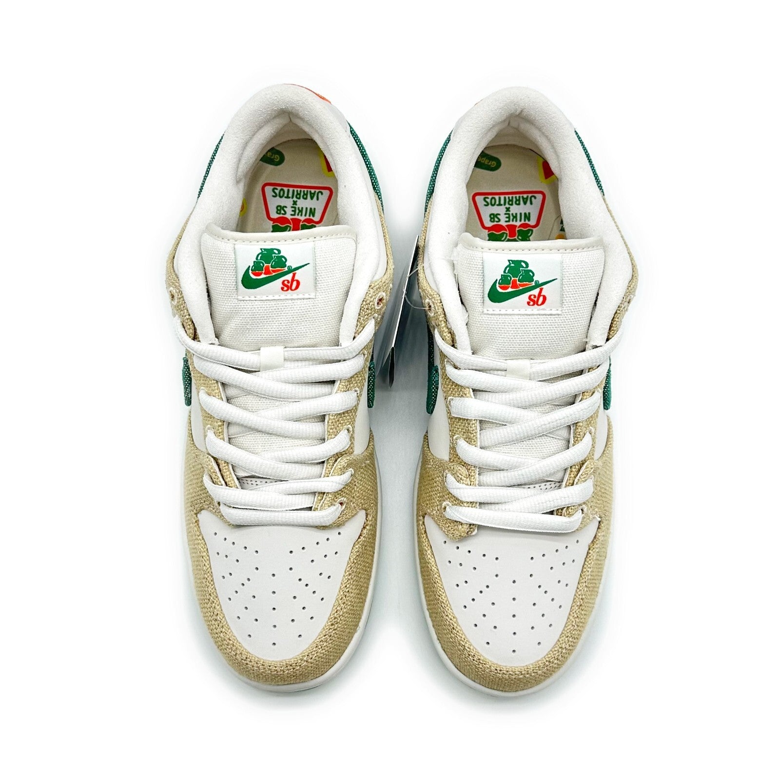FD0860-001 Jarritos Ã Nike SB Dunk Low Phamtom Safety Orange-Malachite