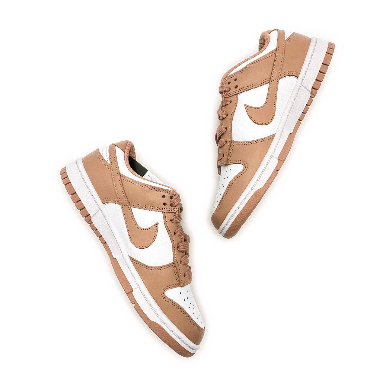 DD1503-118 Nike WMNS Dunk Low Rose Whisper Soft Pink Beige White Rouge Cherry