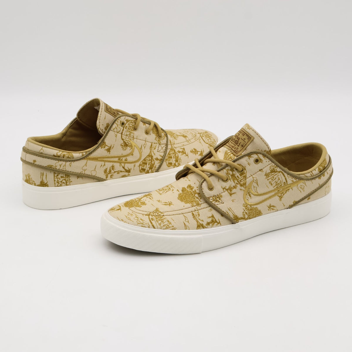 FD6641-200 Nike SB Zoom Janoski Premium Sesame Brongene Sail Flat Gold (Men's)