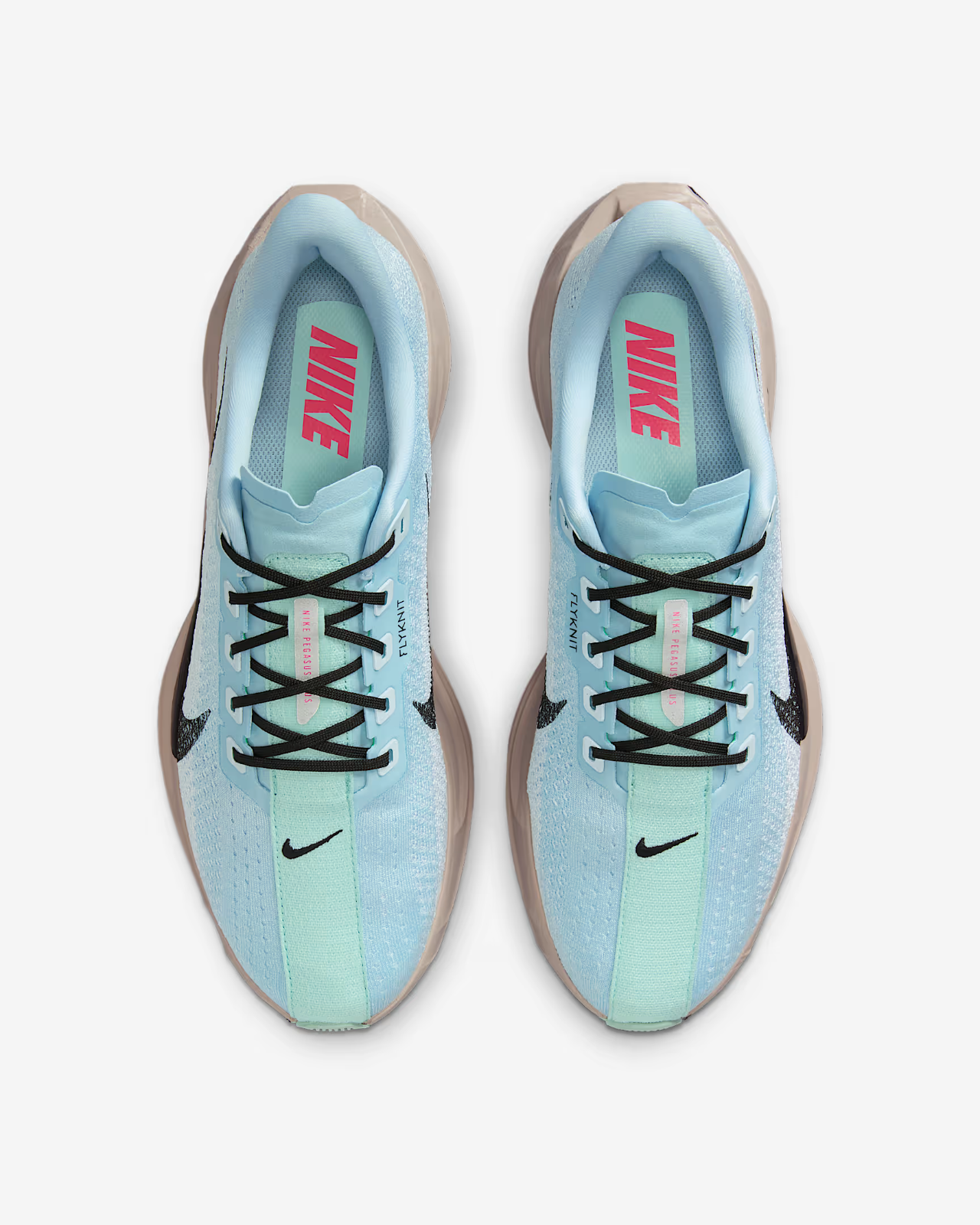 FQ7262-406 Nike Pegasus Plus Glacier Blue Mint Foam Green Shock Black (Men's)