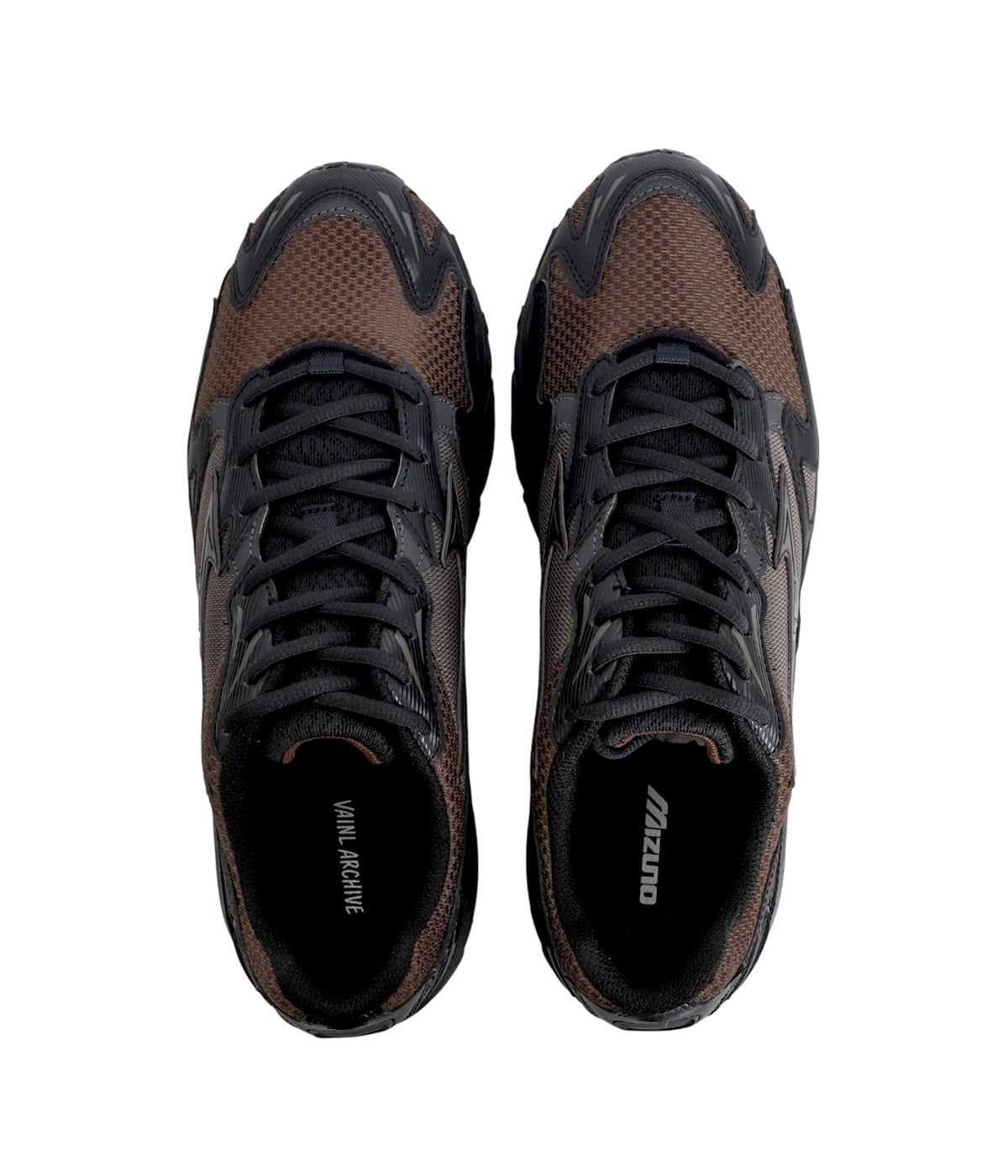 D1GD252101 VAINL ARCHIVE Mizuno Wave Rider 10 VA Brown Black (Men's)