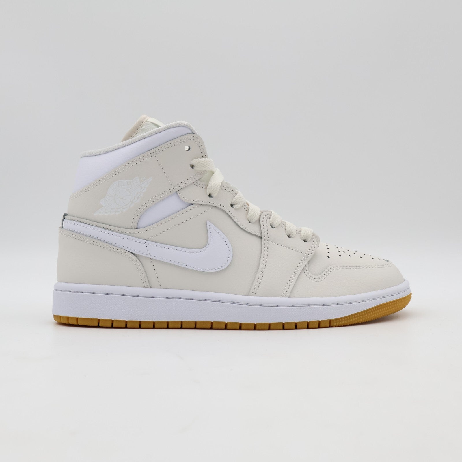 BQ6472-021 Nike Women's Air Jordan 1 Mid Phantom (Women's)
