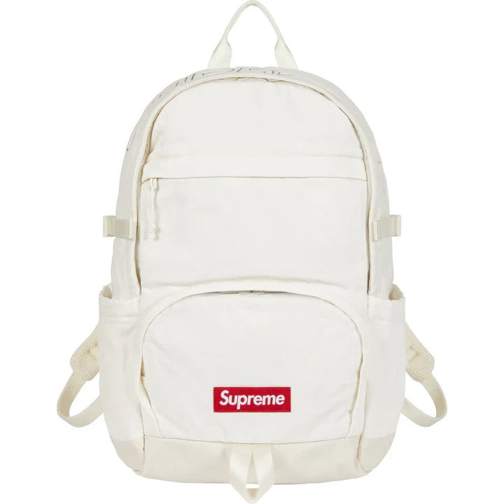 Supreme Denim Backpack White
