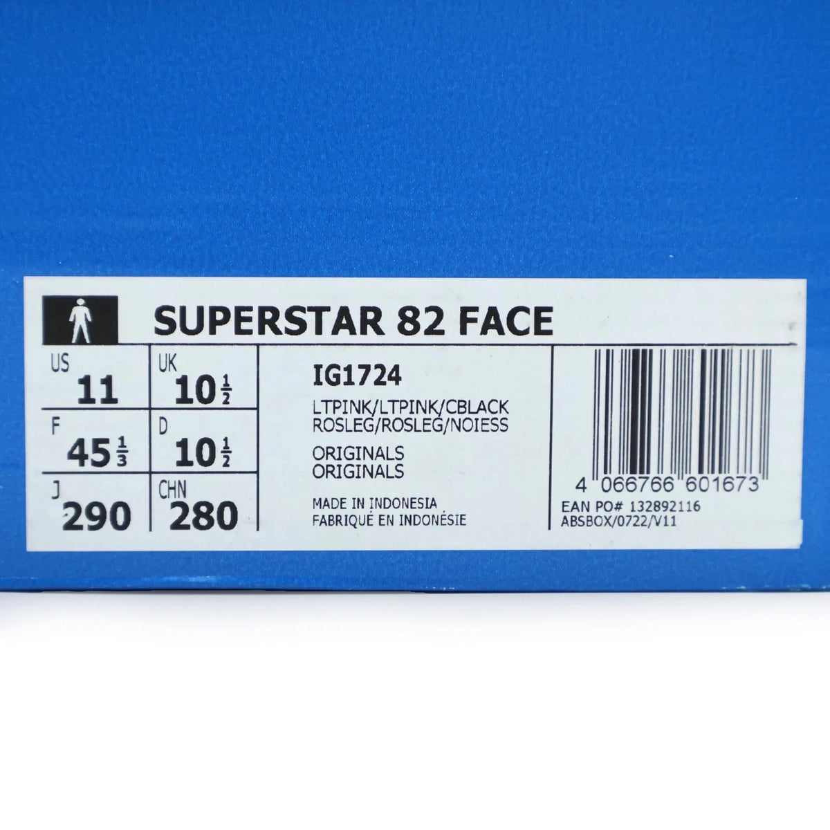 IG1724 FACE adidas Originals Superstar 82 Light Pink (Men's)