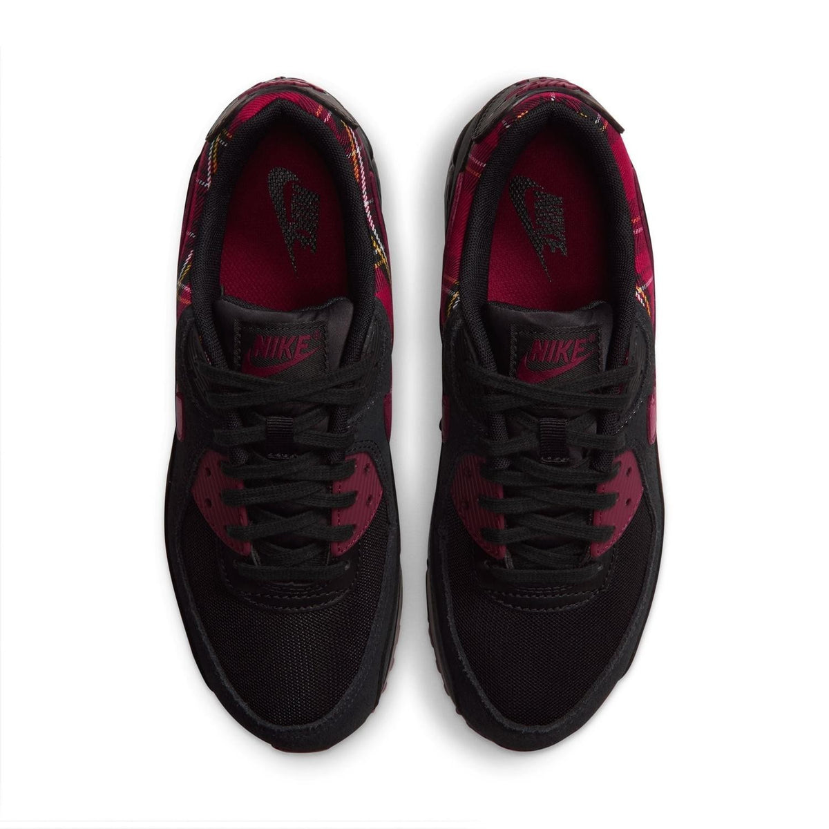 IR5598-020 Nike Air Max 90 "Black/Team Red" (Women's)