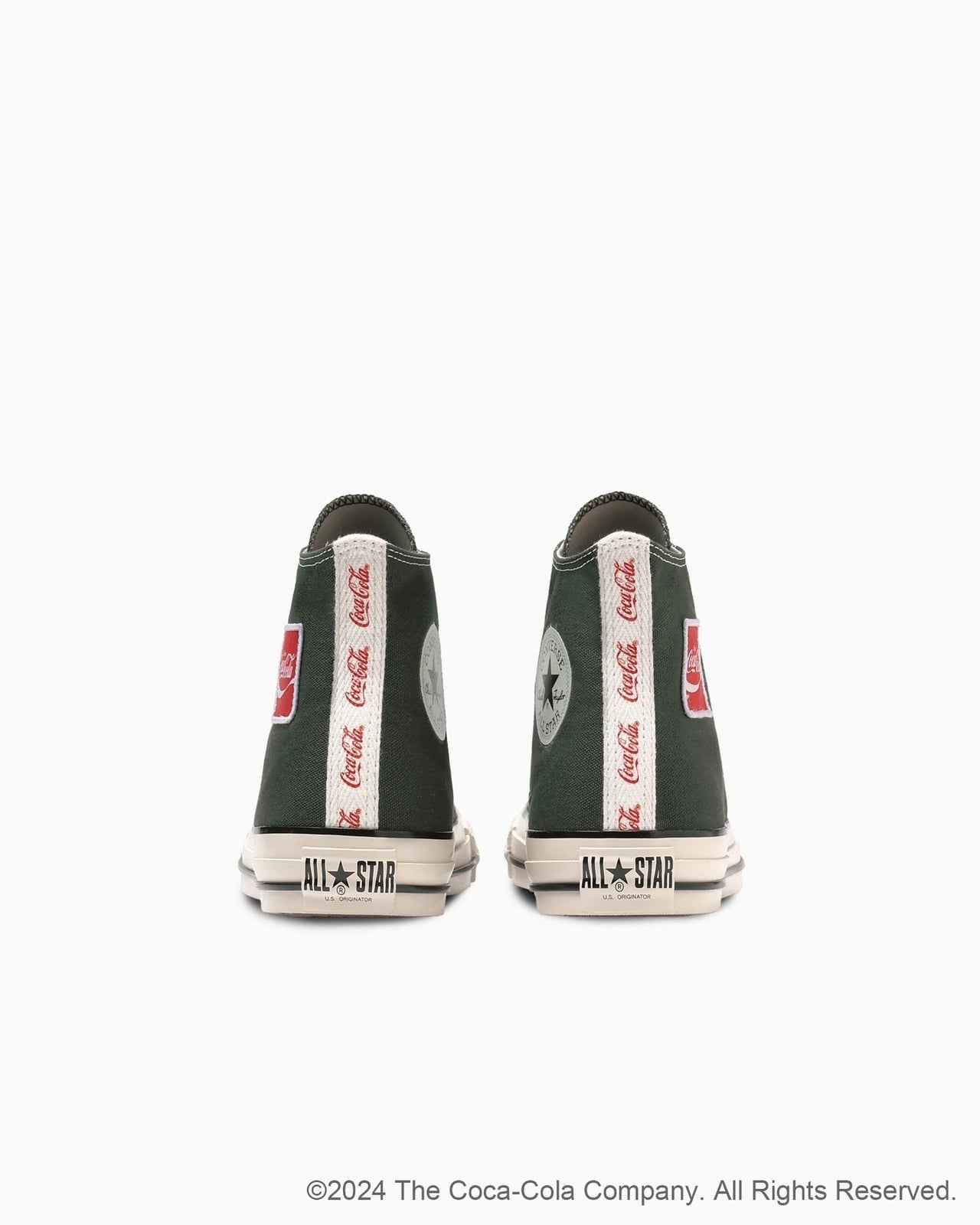 31312070 Coca-Cola Converse All Star US UF Hi Dark Green (Men's)