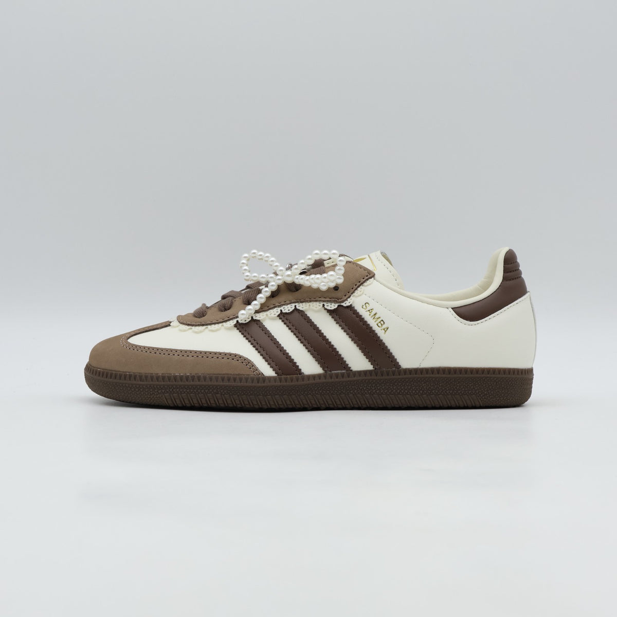 KZ8359 adidas Samba OG Off White Earth Strata (Women's)