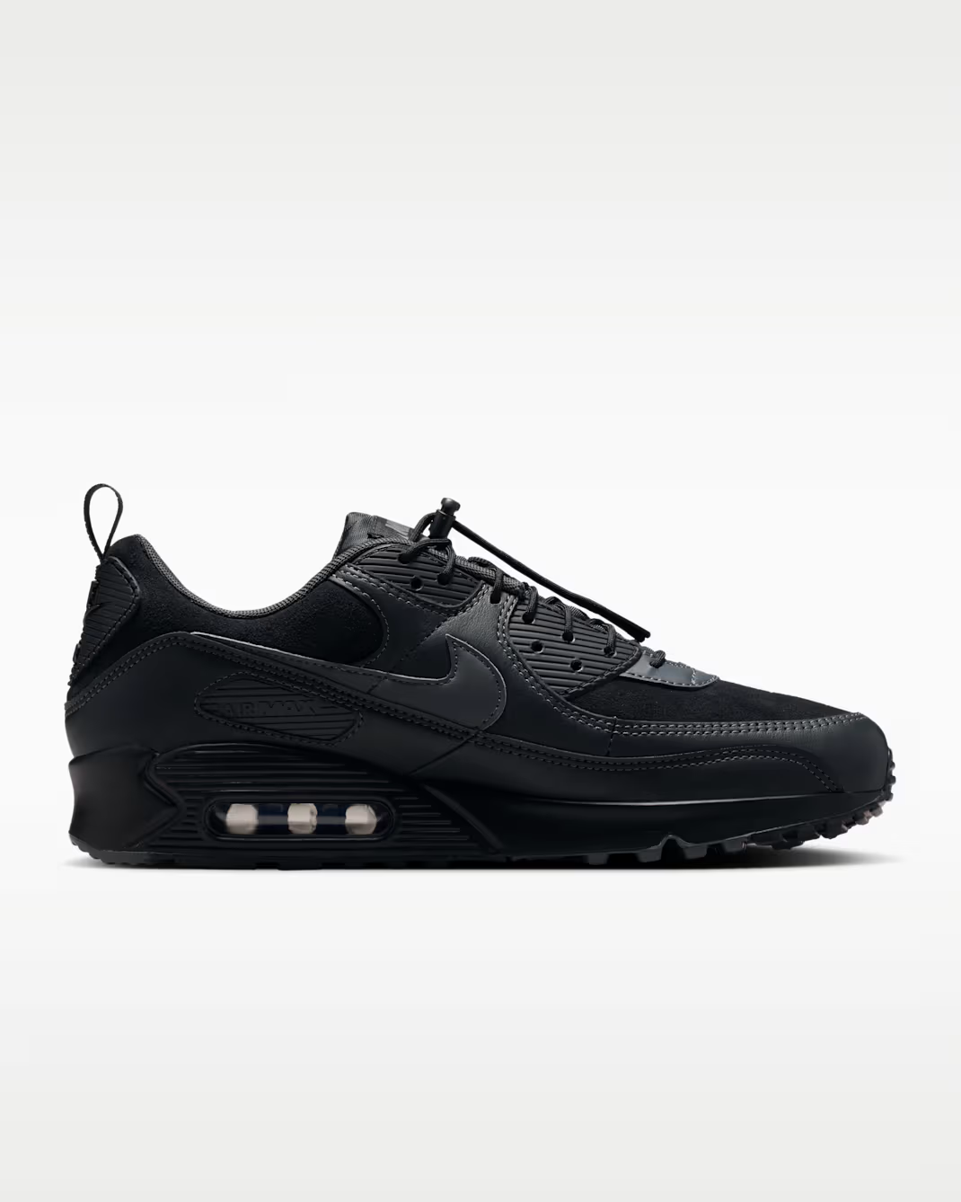 IV4695-001 Nike Air Max 90 "Black/Iron Grey" (Men's)