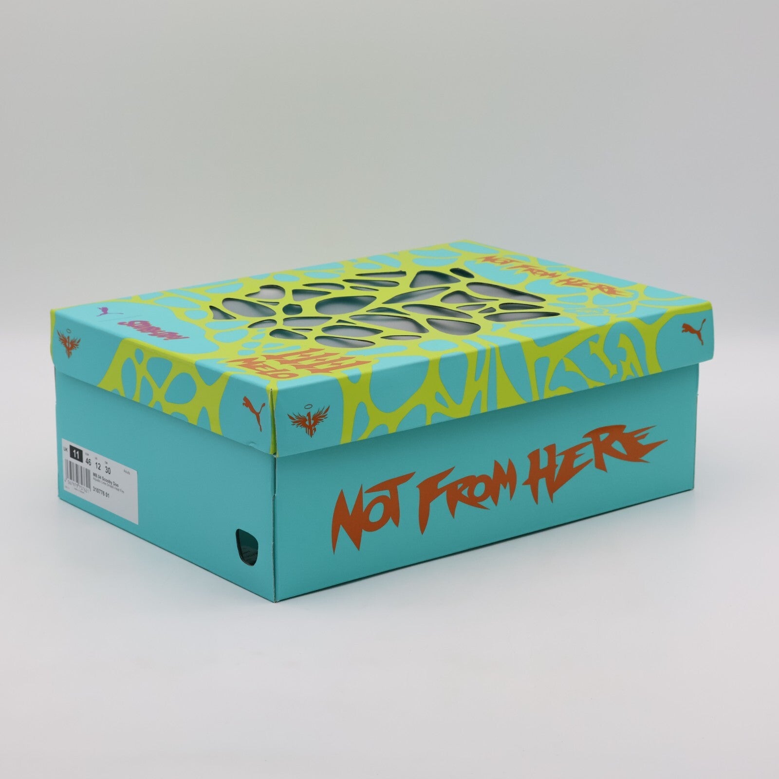 310776-01 Scooby-Doo Ã Puma MB.04 Aquatic Lime SmashHeat Fire (Men's)