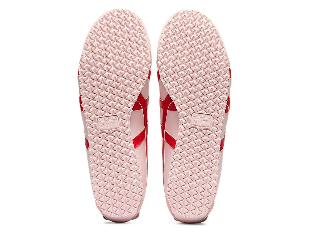 1183C102-702 Onitsuka Tiger Mexico 66 "Crystal Pink/Classic Red" (Men's)