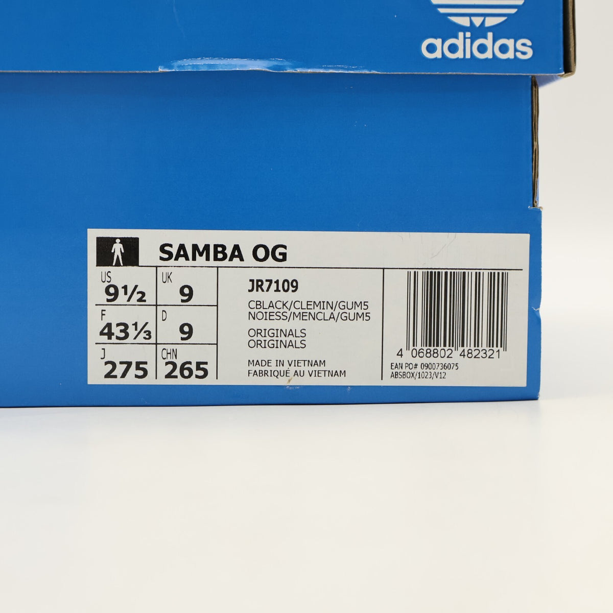 JR7109 adidas Originals Samba OG Clear Mint Pack (Men's)