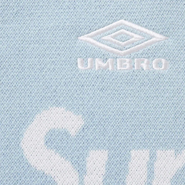 Supreme Umbro Zip Up Sweater LightBlue