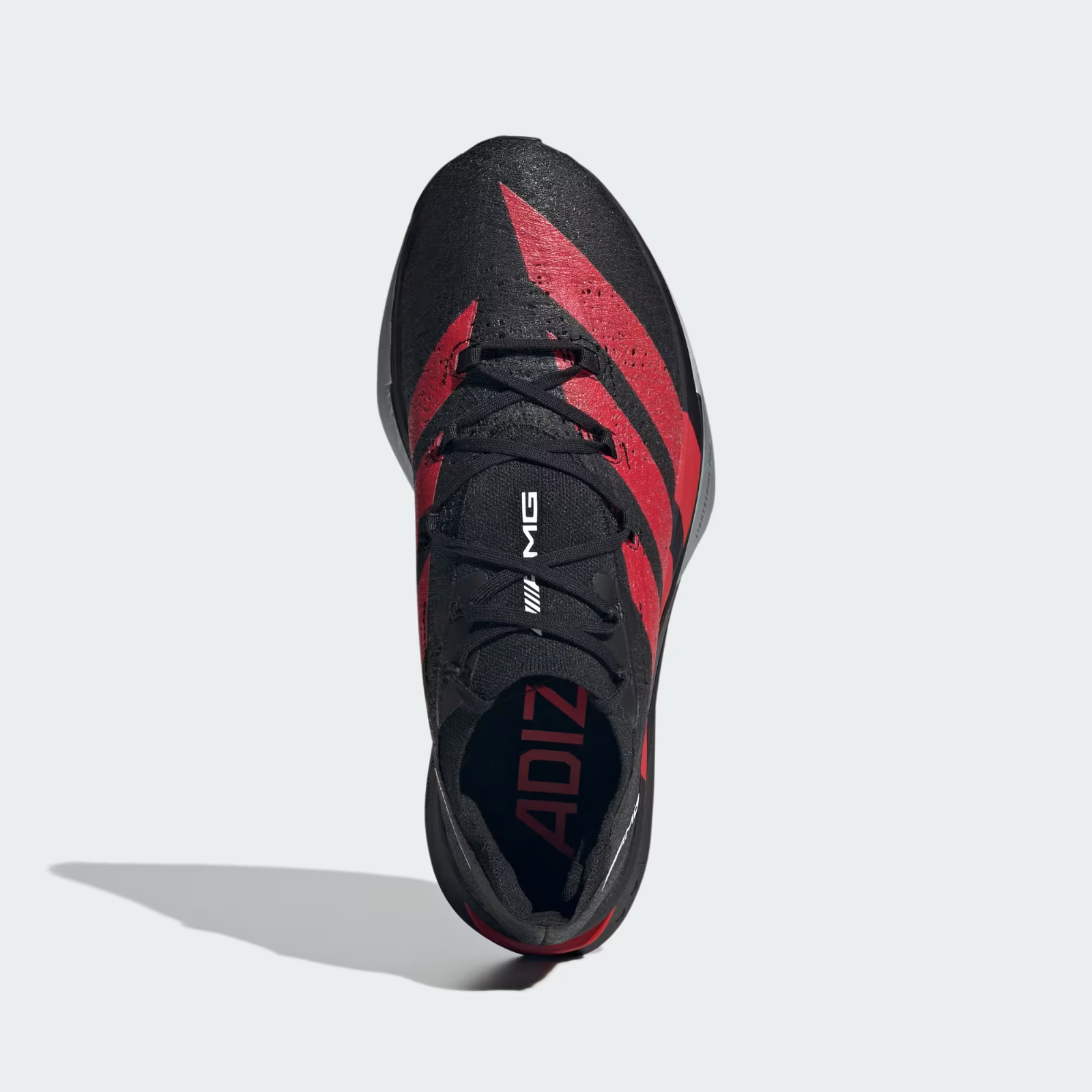 KJ6946 Mercedes AMG adidas Adizero Prime X3 Strung Core Black Lucid Red (Men's)