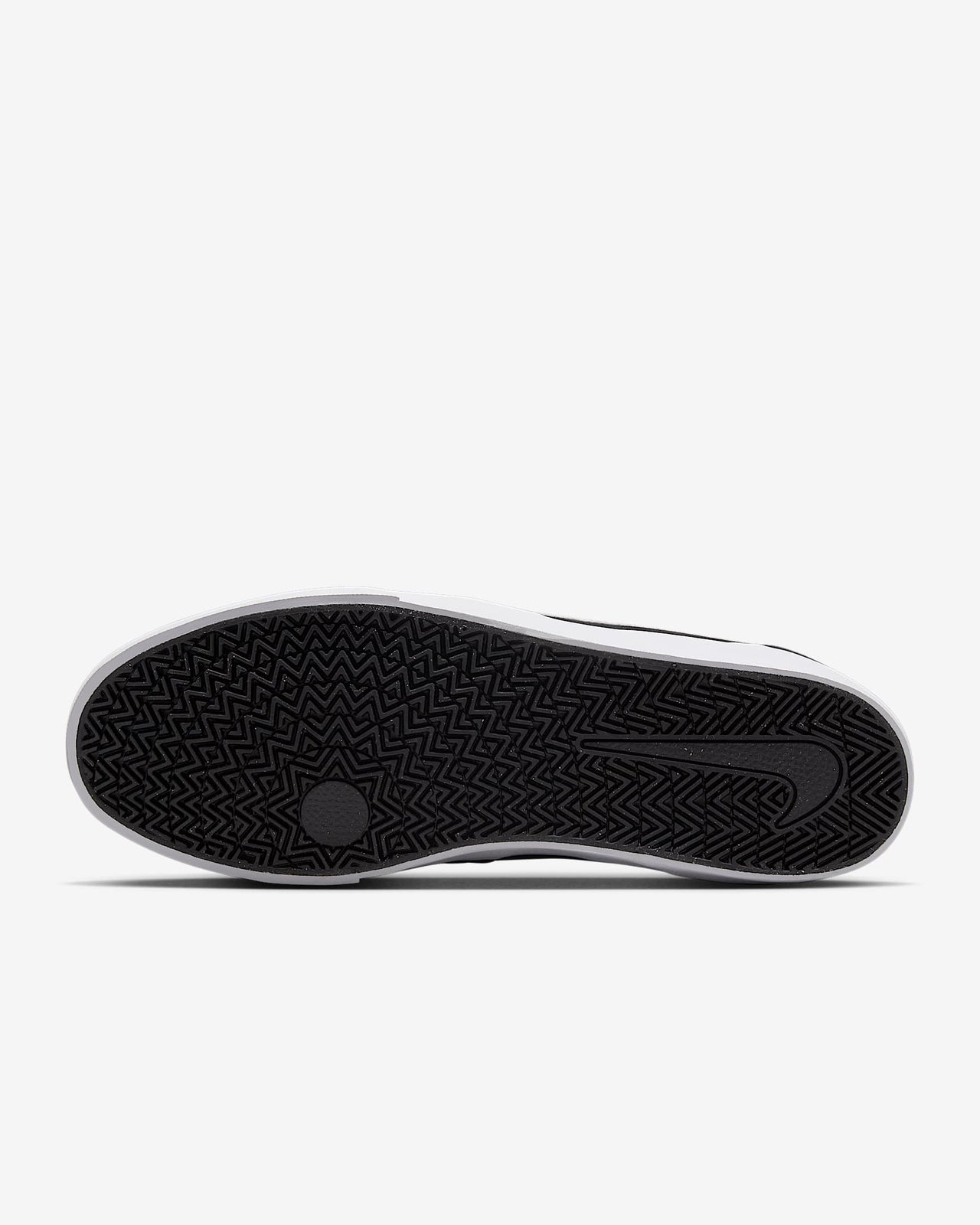 IB2750-001 Nike Charge Suede Black Black White (Men's)