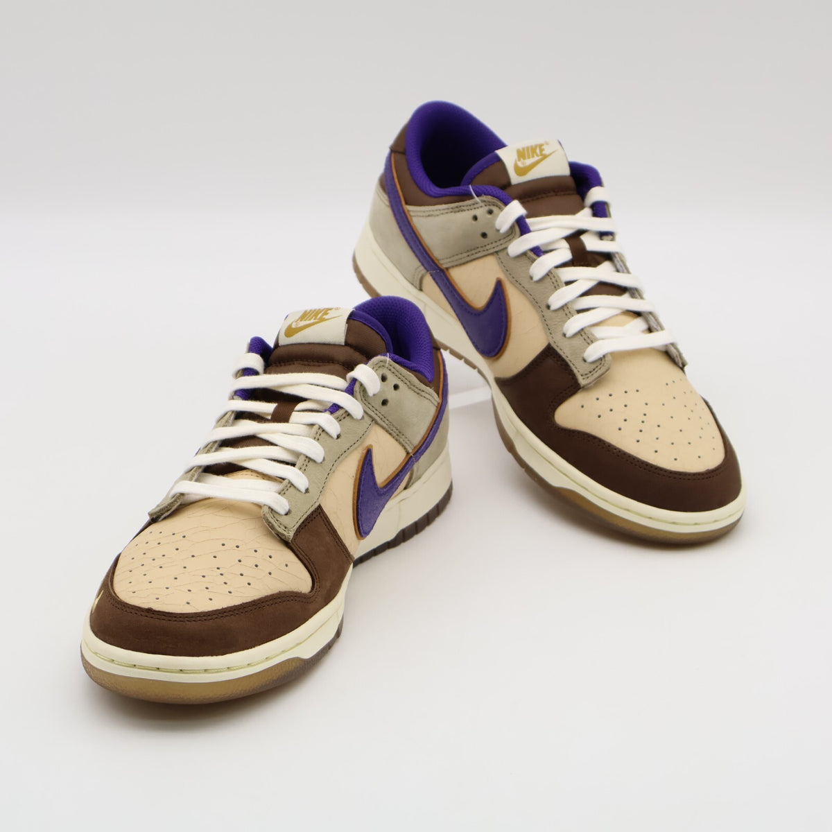 DQ5009-268 Nike Dunk Low Setsubun 2022 White Khaki Purple Brown Beige Sail Cacao