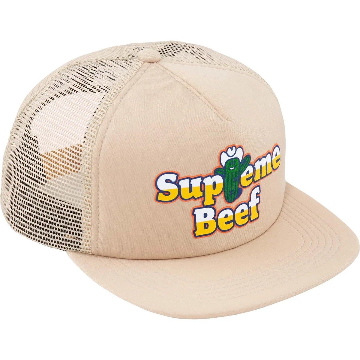 Supreme Beef Mesh Back 5-Panel Tan