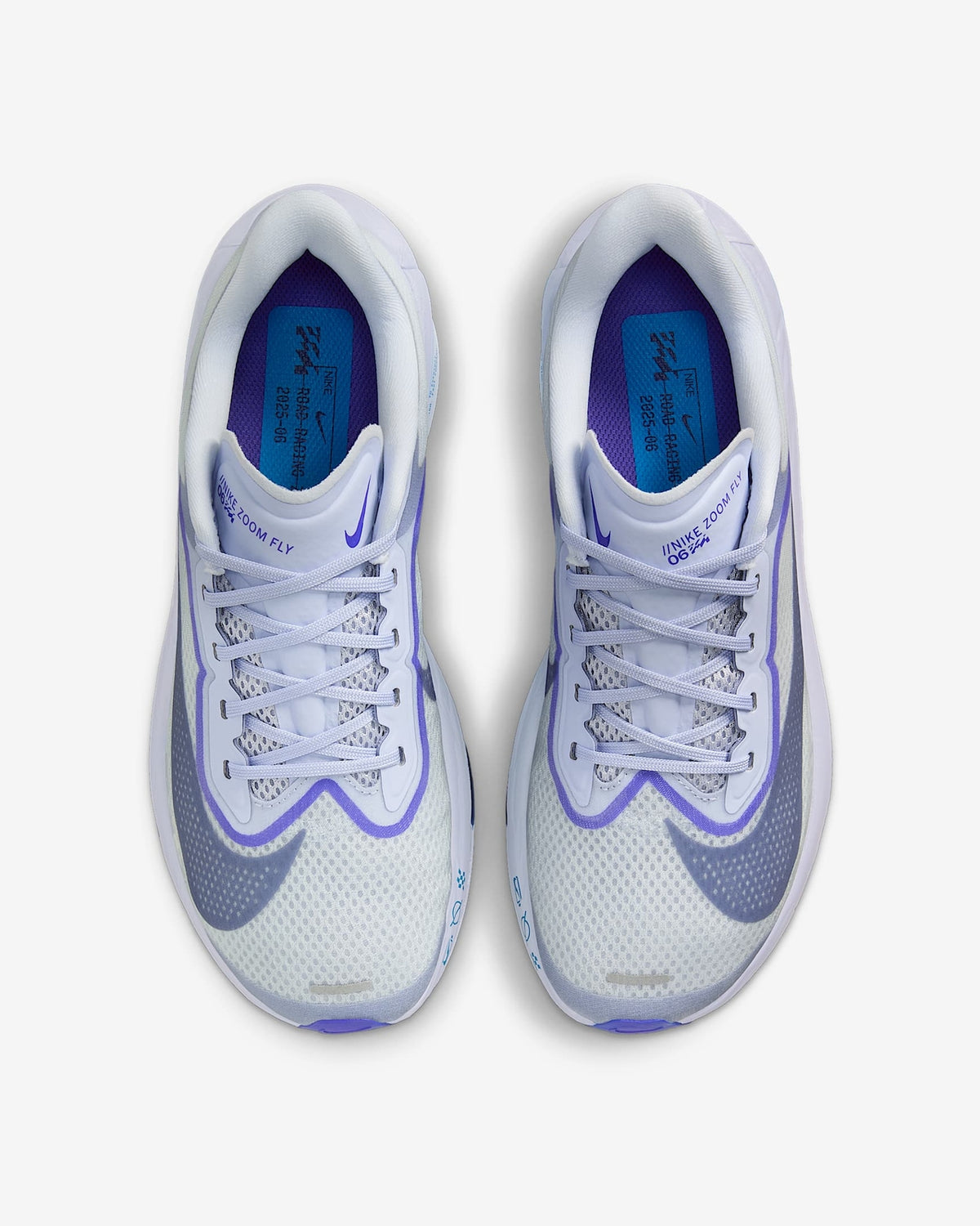 FN8455-004 Nike  Zoom Fly 6 Ghost Football Grey Blue Lightning  (Women's)
