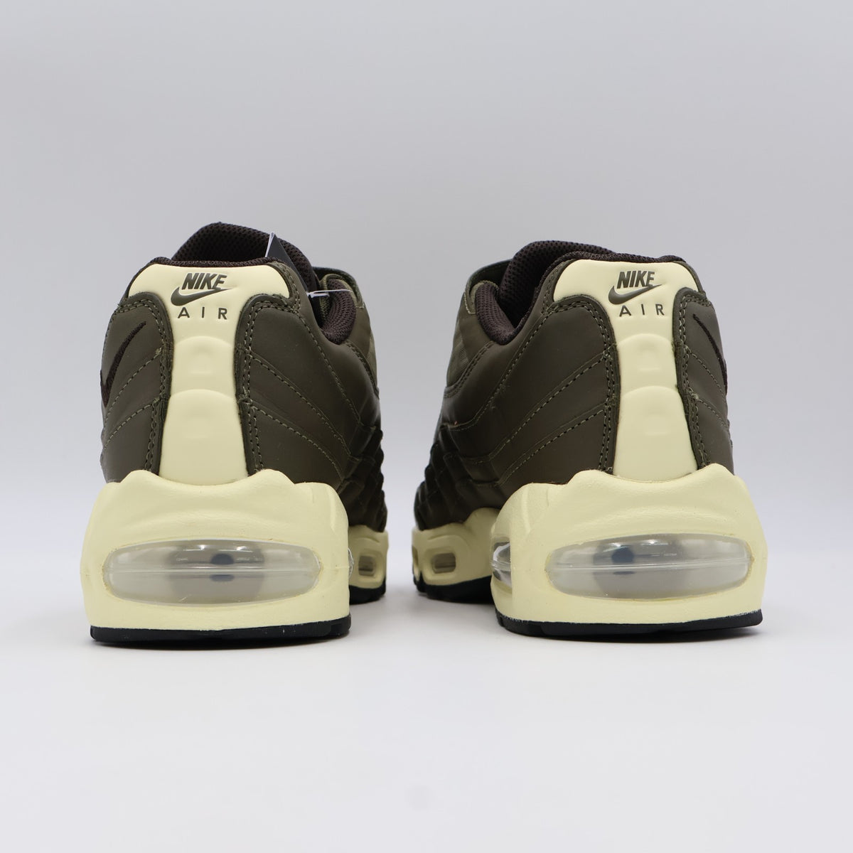 IQ3466-200 Nike Air Max 95 Big Bubble Zip "Medium Olive/Alabaster" (Men's)