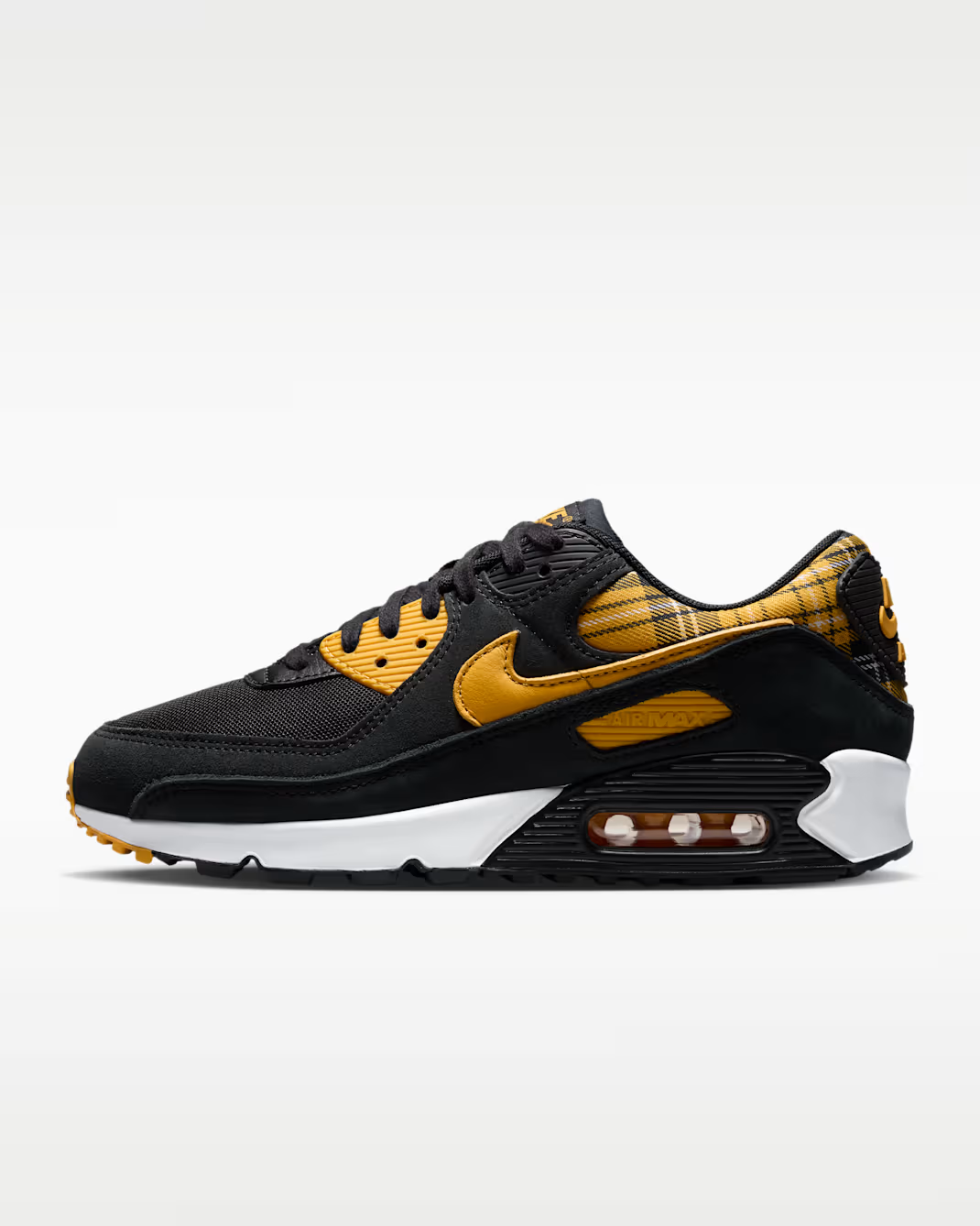 IR5598-001 Nike Air Max 90 "Yellow Plaid" (Men's)