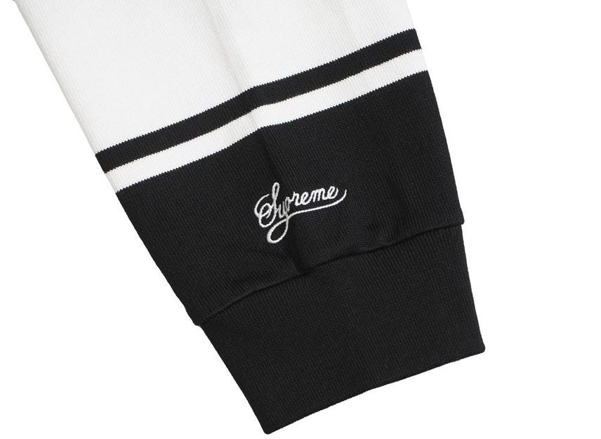 Supreme Nike Stripe Rugby Black