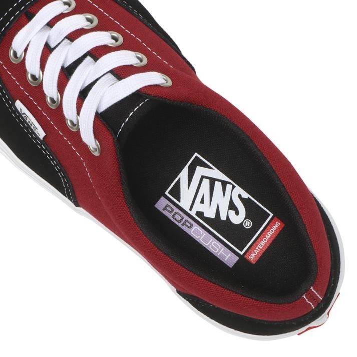 VN000ECRBDK Vans Skate Era "Black/Dark Red" (Men's)