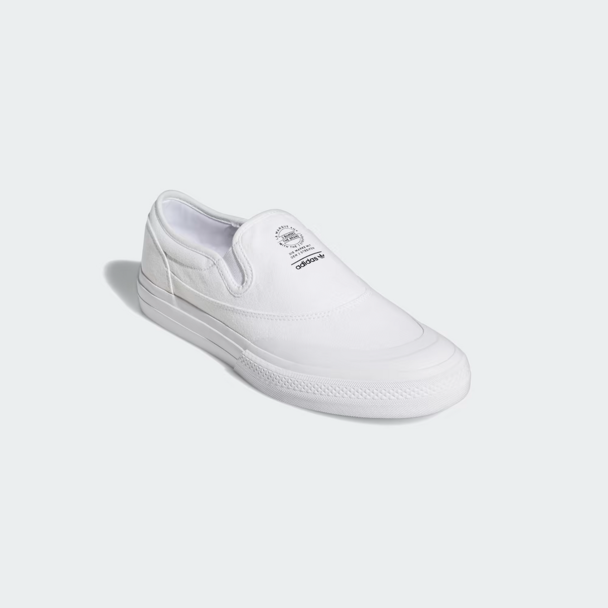 S23725 adidas Nizza RF Slip "Cloud White/Core Black" (Men's)
