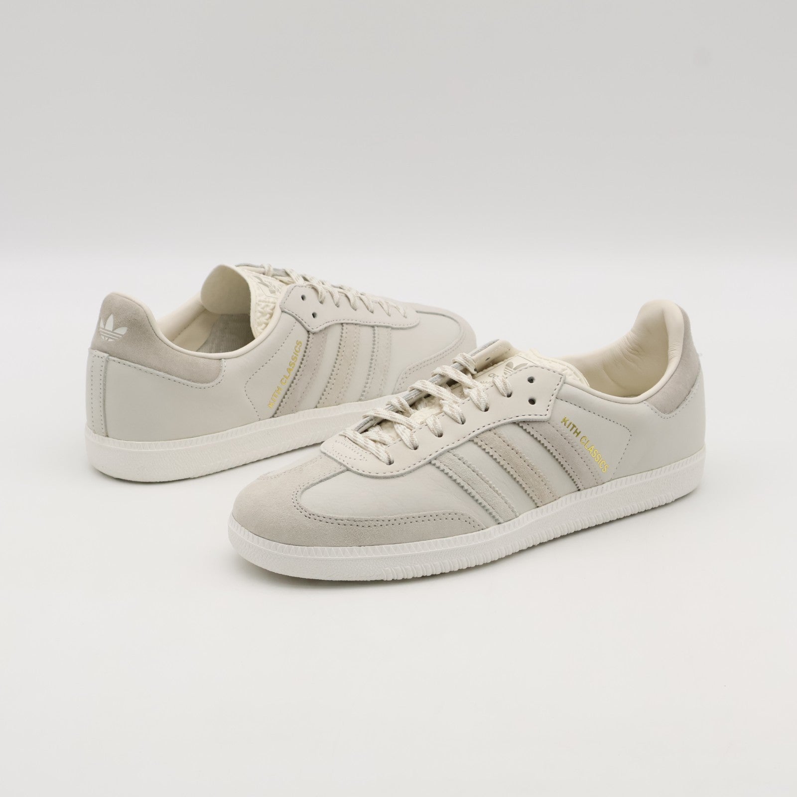 IH0090 KITH Classics adidas Originals Samba Cloud White Off White Orbit (Men's)