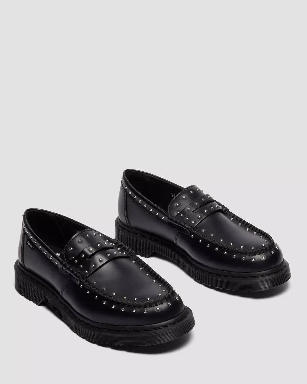 41873001 Supreme Ã Dr.Martens Studded Penton Loafer Black 25SS Week 13 (Men's)