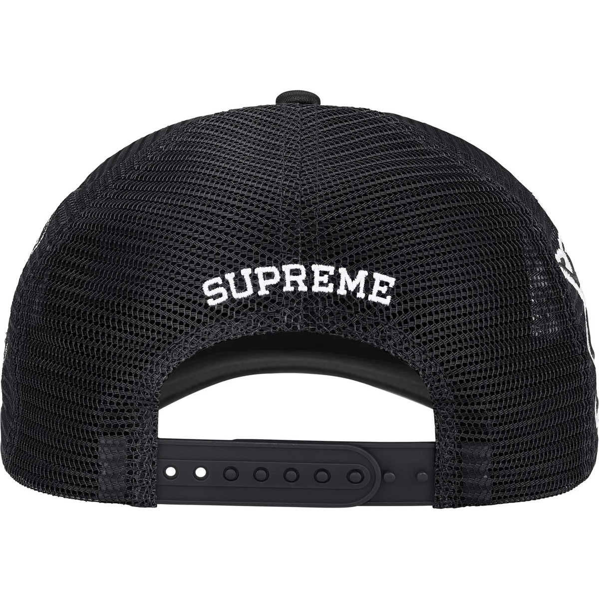 Supreme University Mesh Back 5-Panel Black
