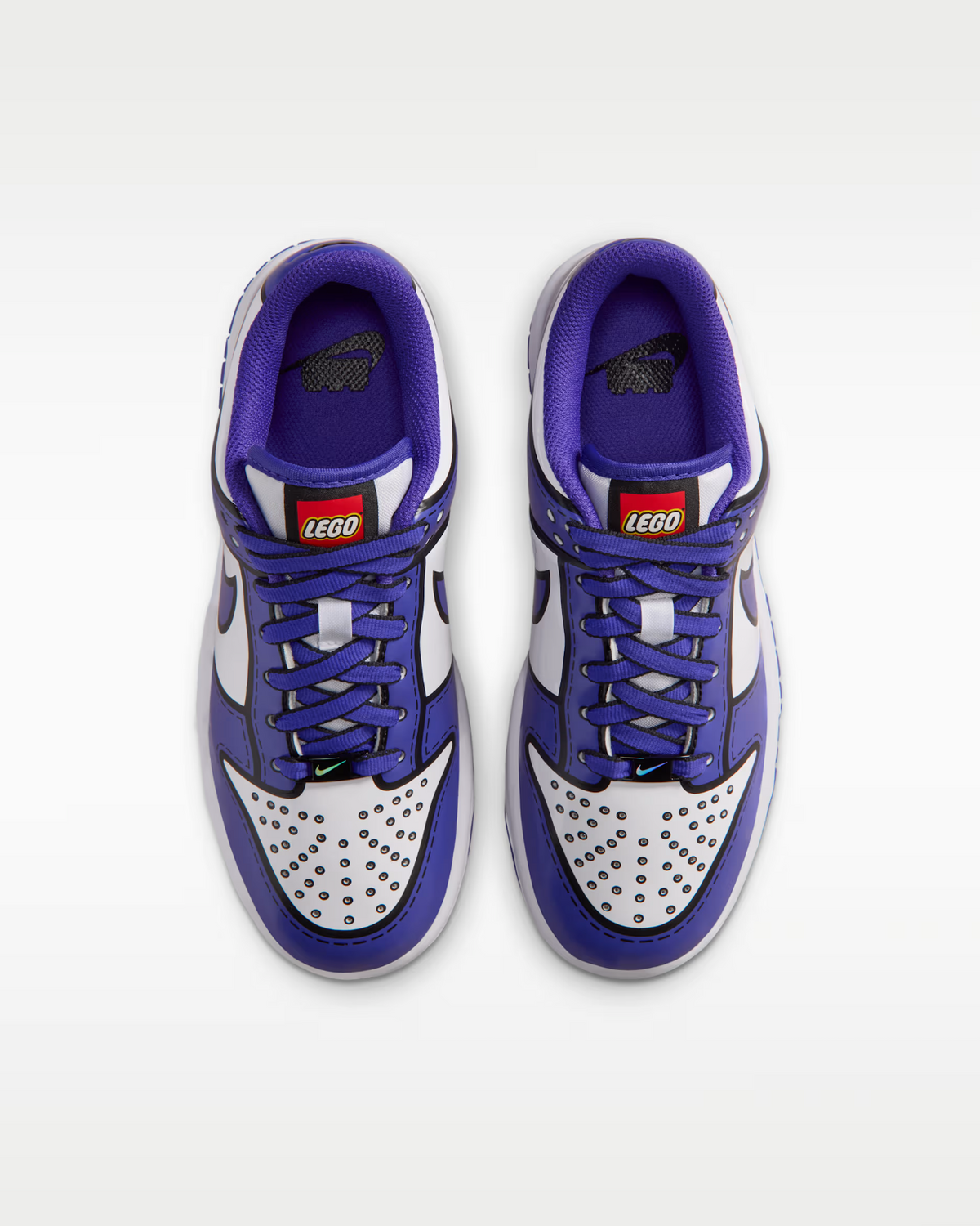 IF2117-102 LEGO Ã Nike GS Dunk Low "Bright Concord"