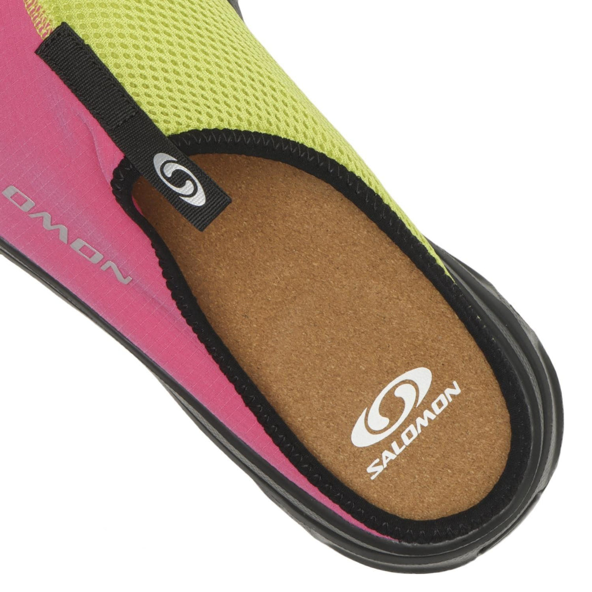 L47996500 Salomon RX Slide 3.0 Pink Yarrow Bright Chartreuse Black (Men's)