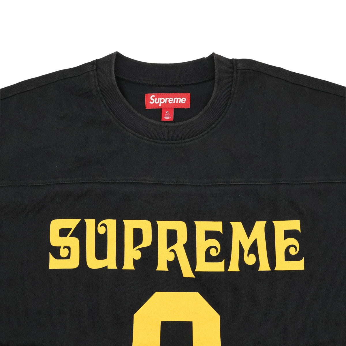 Supreme Affiliated L/S Football Top Black