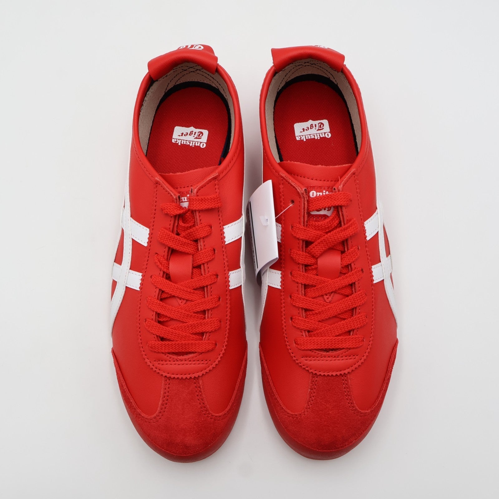1183C102-601 Onitsuka Tiger Mexico 66 Classic Red/White (Men's)