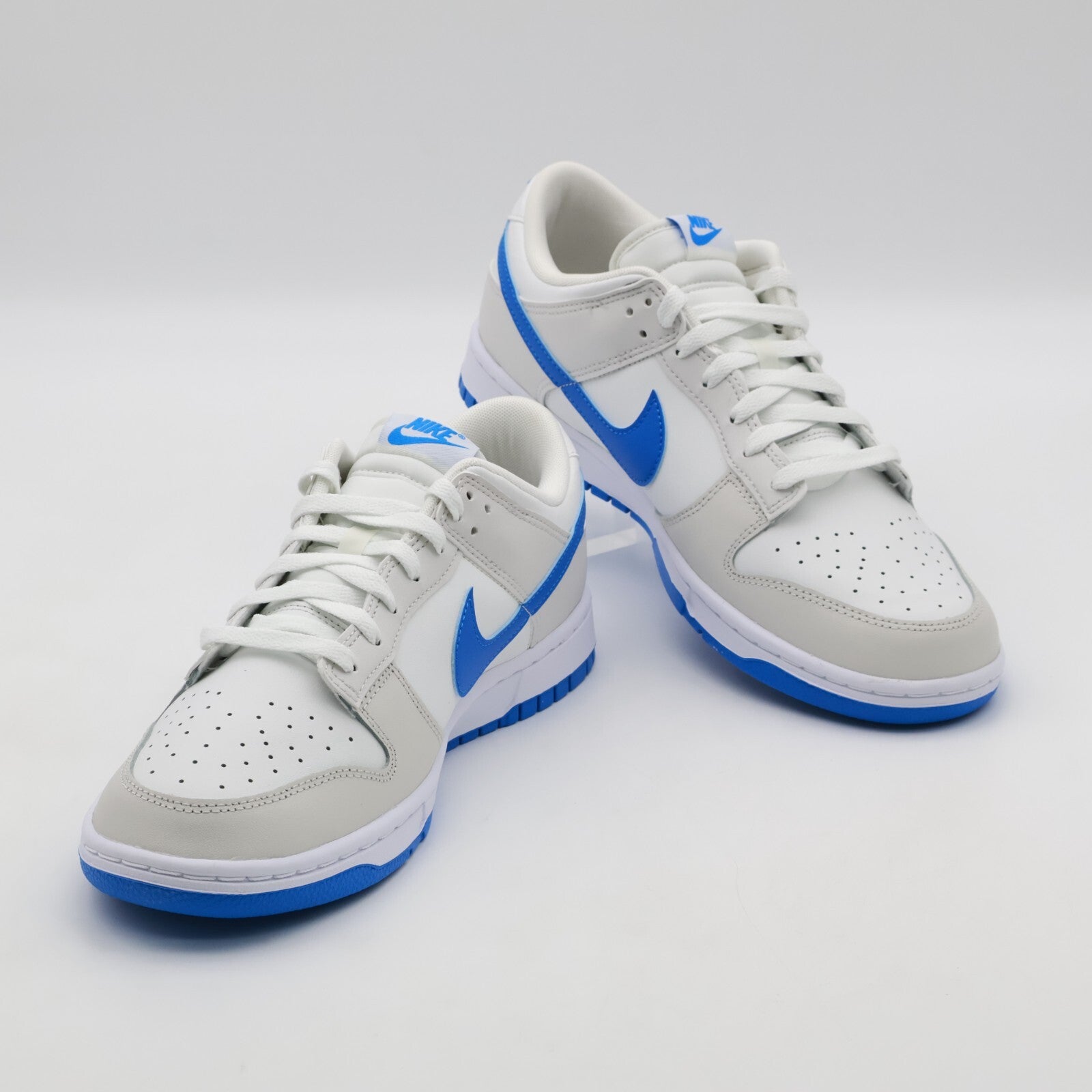 DV0831-108 Nike Dunk Low Summit White Photo Blue Platinum Tint (Men's)