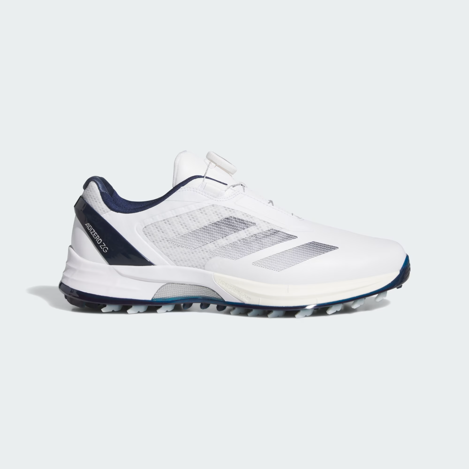 JS1767 adidas Adizero ZG Lo Boa Spikeless Golf Cloud White Night Indigo (Men's)